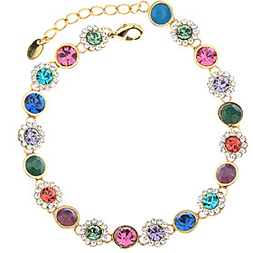 Xin Guang Multi-Color Sunflower Love Swarovski Elements Bracelet