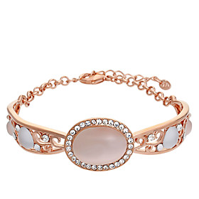 Xin Guang Peach cristal Swarovski Elements Bracelet elegant