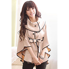 Women's Ruffle Asym Hem Outwear