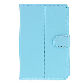 PU Leather Protective Tablet Case (Pure Blue) for Eran Tablet PC