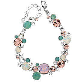 Xin Guang Swarovski Elements Multi-couleur bracelet vintage de mode coreenne