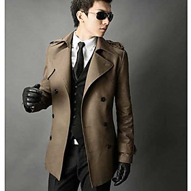 Slim Varm Trench Coat