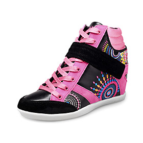 Women's Leatherette Dance Sneakers For Ballroom(More Colors)