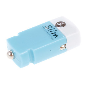 Universal Super Mini USB Car Charger for iPad and Others (5V 3.1A,Assorted Colors)