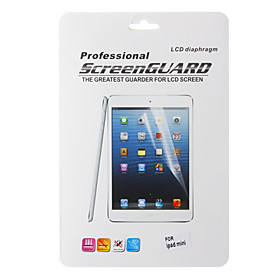 Professional High Transparency LCD Crystal Clear Screen Protector with Cleaning Cloth for iPad mini 2