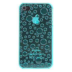 Color TPU Plain Rubber Jelly Skin CaseTouch Stylus for iPhone 4/4S (Assorted Color)