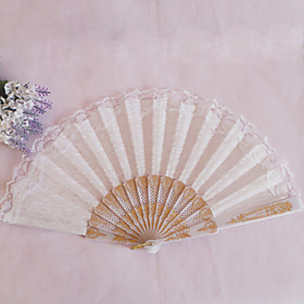 Delicate Lacelike Hand Fan (more Colors) Wedding Favors Beautiful