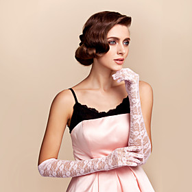 Elbow Length Fingertips Glove Lace Bridal Gloves Spring Summer Fall Elbow Length Fingertips Glove Lace Bridal Gloves Spring Summer Fall