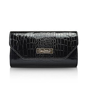 Seashell Crocodile Texture Hand Bag