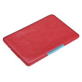 Stylish Hot Stamping PU Leather Case for Kindle Paperwhite with Auto Sleep/Wake-up