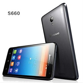 Lenovo S660 4.7 'Android 4.2 3G Smartphone (Dual SIM, WiFi, GPS, MTK6582 Quad Core, RAM1GB ROM8GB, 3000mAh)