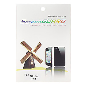 2XClear Front Screen Protector for Samsung Galaxy Note 2 N7100