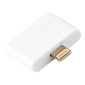 Ultra Tiny and Slim 30 Pin Female to Apple 8 Pin Male Sync and Charge Adapter for iPhone 5 and iPad mini