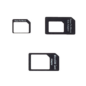Micro Sim and Nano Sim Adapter for iPhone 4/4S iPhone 5/5S