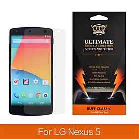 Angibabe Ultra Clear BUFF Explosion Proof Screen Protector Protective Film for LG Google Nexus 5
