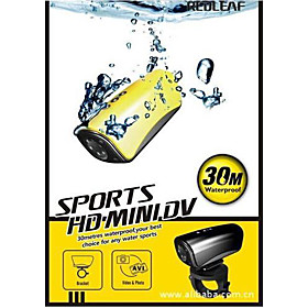 RD32II 1080P Mini Sports DV 5.0MP CMOS Water Resistant Camera Camcorder w/ TF / 2 LEDs / 1 Red Laser