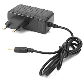 AC Power Adapter Caricabatteria per MID Tablet PC / (EU Plug / 110 240V / 2,5 x 0,7 millimetri)