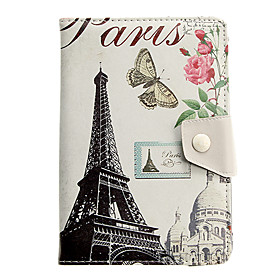 7 Inch The Butterfly Iron Tower Pattern General Tablet Case
