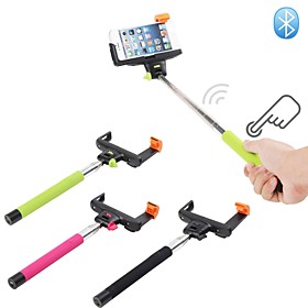 Wireless Bluetooth Monopod for Android 3.0 and above system,iOS 4.0 and Above system- Black,Pink,Green