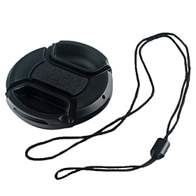 KUSHOP Lens Cap for Fujifilm FinePix X10 X20 with Holder Leash Strap