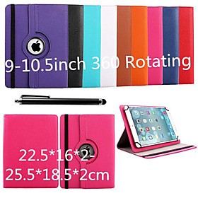 KARZEA Universal Protective 360 Rotating Case with Stand and Stylus for 9-10.5 Inch Google/Asus/Amazon Tablet