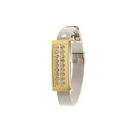zp 8GB Armband Muster goldenen Sockel Kristall-Schmuck-Stil USB-Stick