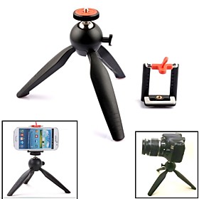 YUNTENG High Quality Mini Tripod Mouont w/Clip for Digital Camera GoPro Camera iPhoneCell phone