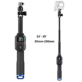 New Telescopic Remote Pole 39 Inch 4-Section Retractable Handheld Monopod for GoPro Cameras Hero 1/ 2/ 3/ 3