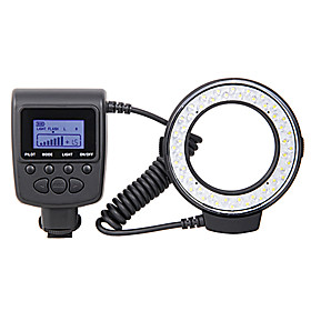 RF-550D Macro LED Ring Flash for Canon,Nikon,Olympus,Panasonic,Pentax DSLR