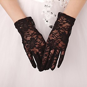 Wrist Length Fingertips Glove Lace Bridal Gloves Party/ Evening Gloves Wrist Length Fingertips Glove Lace Bridal Gloves Party/ Evening Gloves