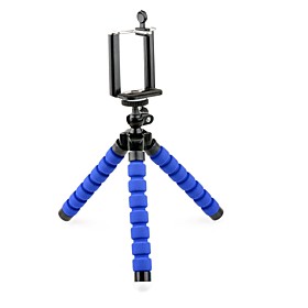 Mini Lightweight Tripod Es100l With 1/4" Screw Head And Phone Clip For Digital Camera/ Mobile Phone/ Cellphone