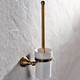 Toilet Brush Holder Antique Brass Antique Brass