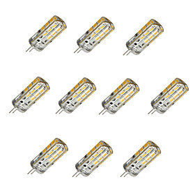 10pcs Dimmable G4 3W 24x2835SMD 180LM 3000K/6000K Warm White/Cool White Light LED Corn Bulb(DC12V) 10pcs Dimmable G4 3W 24x2835SMD 180LM 3000K/6000K Warm White/Cool White Light LED Corn Bulb(DC12V)