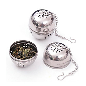 Stainless Steel Tea Infuser Strainer Mesh Filter Locking Spice Ball 8.5x4.5x4cm