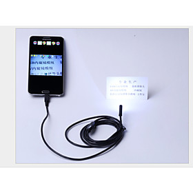 android Endoskop usb 7mm android Endoskop 6 fuhrte ip66 wasserdichte Kamera usb Endoskop 2m android otg CCTV-Kamera