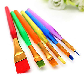 Bakeware tools Plastic DIY For Pie / Cake / For Pudding Painting Pen 6pcs