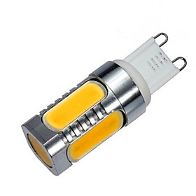 1 pcs G9 10 W 5 COB 900 LM Warm White / Cool White LED Corn Bulbs AC 220-240 V 1 pcs G9 10 W 5 COB 900 LM Warm White / Cool White LED Corn Bulbs AC 220-240 V