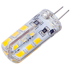 YWXLight 1 pcs Dimmable G4 4 W 24 SMD 2835 360 LM Warm White / Cool White Corn Bulbs (DC 10-12V) YWXLight 1 pcs Dimmable G4 4 W 24 SMD 2835 360 LM Warm White / Cool White Corn Bulbs (DC 10-12V)
