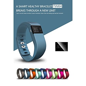 tw64 smartband armband wearable leven waterdichte stappenteller SmartWatch voor iOS android