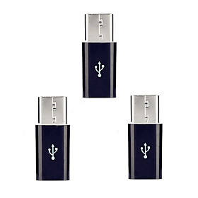 Cwxuan™ Usb 3.1 Type-c Male To Micro Usb 5pin Female Extension Adapters (3 Pcs)