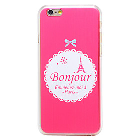 $Για Θήκη iPhone 6 / Θήκη iPhone 6 Plus Με σχέδια tok Πίσω Κάλυμμα tok Πύργος του Άιφελ Σκληρή PC iPhone 6s Plus/6 Plus / iPhone 6s/6 $Για Θήκη iPhone 6 / Θήκη iPhone 6 Plus Με σχέδια tok Πίσω Κάλυμμα tok Πύργος του Άιφελ Σκληρή PC iPhone 6s Plus/6 Plus / iPhone 6s/6