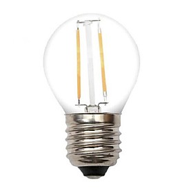 2W E26/E27 LED Filament Bulbs G45 2 COB 220 lm Warm White Decorative AC 220-240 V 2W E26/E27 LED Filament Bulbs G45 2 COB 220 lm Warm White Decorative AC 220-240 V