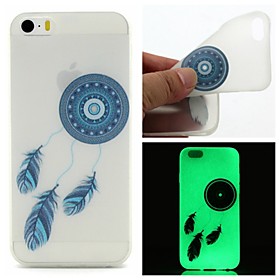 $Για Θήκη iPhone 6 / Θήκη iPhone 6 Plus Λάμπει στο σκοτάδι / Με σχέδια tok Πίσω Κάλυμμα tok Ονειροπαγίδα Μαλακή TPUiPhone 6s Plus/6 Plus / $Για Θήκη iPhone 6 / Θήκη iPhone 6 Plus Λάμπει στο σκοτάδι / Με σχέδια tok Πίσω Κάλυμμα tok Ονειροπαγίδα Μαλακή TPUiPhone 6s Plus/6 Plus /