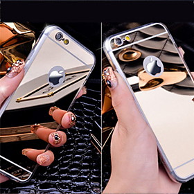 Case For Apple iPhone 5 Case iPhone 6 iPhone 6 Plus Plating Mirror Back Cover Solid Color Hard Acrylic for iPhone 6s Plus iPhone 6s Case For Apple iPhone 5 Case iPhone 6 iPhone 6 Plus Plating Mirror Back Cover Solid Color Hard Acrylic for iPhone 6s Plus iPhone 6s