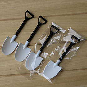 Kitchen Tools Plastics Spades Shovels / Dessert Spoon / Novelty Ice Cream 100pcs