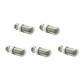 12W E26/E27 LED Corn Lights T 56 SMD 5730 1200 lm Warm White / Cool White AC 220-240 V 5 pcs 12W E26/E27 LED Corn Lights T 56 SMD 5730 1200 lm Warm White / Cool White AC 220-240 V 5 pcs