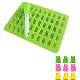 Bakeware tools Silicone 3D / DIY For Chocolate / For Ice / For Candy 3D Cartoon / Animal Mold 1pc
