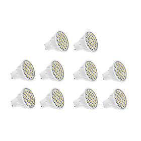 7W GU10 LED Spotlight 18 SMD 5630 570 lm Warm White / Cool White AC 220-240 V 10 pcs 7W GU10 LED Spotlight 18 SMD 5630 570 lm Warm White / Cool White AC 220-240 V 10 pcs