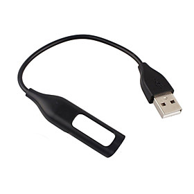 Zwart Losse USB Charging Charger Cable Koord voor Fitbit Flex Band Wireless Activity armband Charge