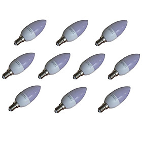 10PCS C37 E14 5W(=Incan 40W) 3000K Warm White CRI>80 8x3022SMD LED 420LM LED Light Candle Bulb (AC 220-240V) 10PCS C37 E14 5W(=Incan 40W) 3000K Warm White CRI>80 8x3022SMD LED 420LM LED Light Candle Bulb (AC 220-240V)
